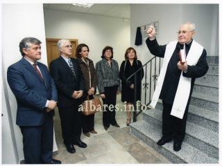 Inauguración del Ayuntamiento de Albares  (5 de marzo de 2009)