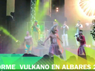 Enorme Vulkano en Albares 2017