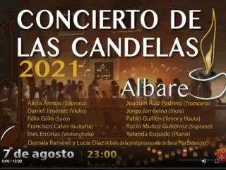 Vídeo del  «Concierto de las Candelas»  2021