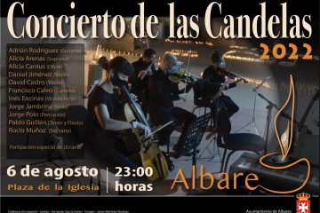 Albares ilumina la noche con el «Concierto de las Candelas» 2022