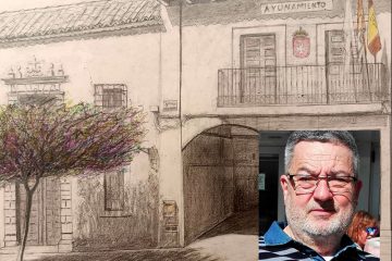 La obra de Carlos García Cáceres, un homenaje a Albares en blanco y negro