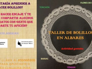Aprende a hacer encaje de bolillos ¡apuntate!
