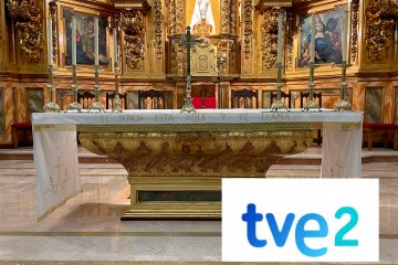 Albares en TVE2: la santa misa del domingo día 8 será retransmitida en directo.