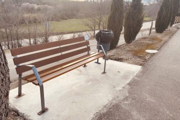 Mejoras en el paseo del cementerio