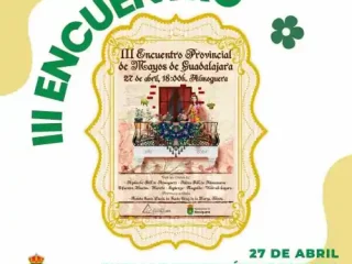 III Encuentro Provincial de Mayos de Guadalajara. 27 de abril de 2024 a las 18:00 horas en Almoguera.