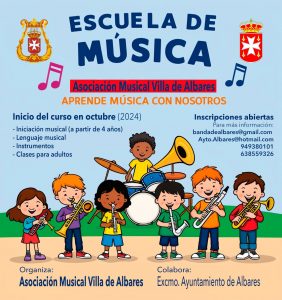 Lee más sobre el artículo ¡Descubre la Magia de la Música en la Escuela de Música de la Asociación Musical Villa de Albares!