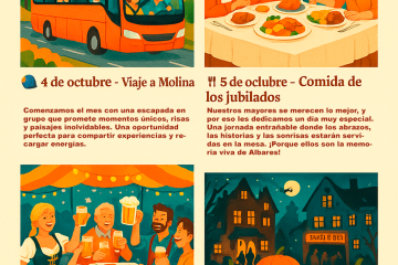 Octubre en Albares: un mes para vivir.. ¡ y vivirlo al máximo!