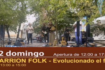 Actuación de CARRIÓN FOLK. La maestría de los profesores dio paso a una voz de dulzura angelical.