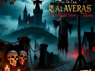 El Castillo del Terror en Albares. ¡No te lo pierdas en la Noche de las Calaveras!