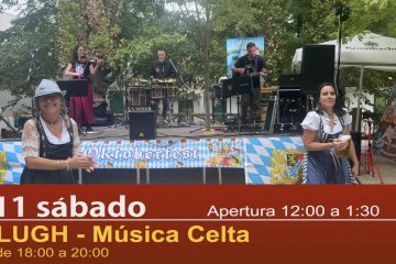 Lugh hizo vibrar el Oktoberfest de Albares con una actuación de película.
