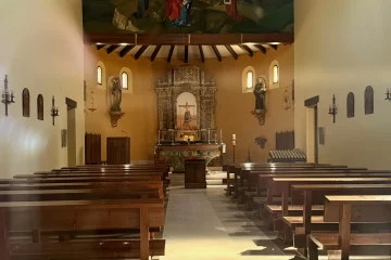 Hoy visitamos la ermita del Cristo de las Injurias de Almoguera