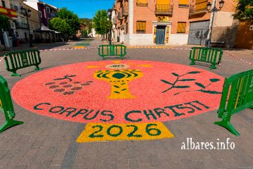 Preparativos para el Corpus Christi en Almoguera