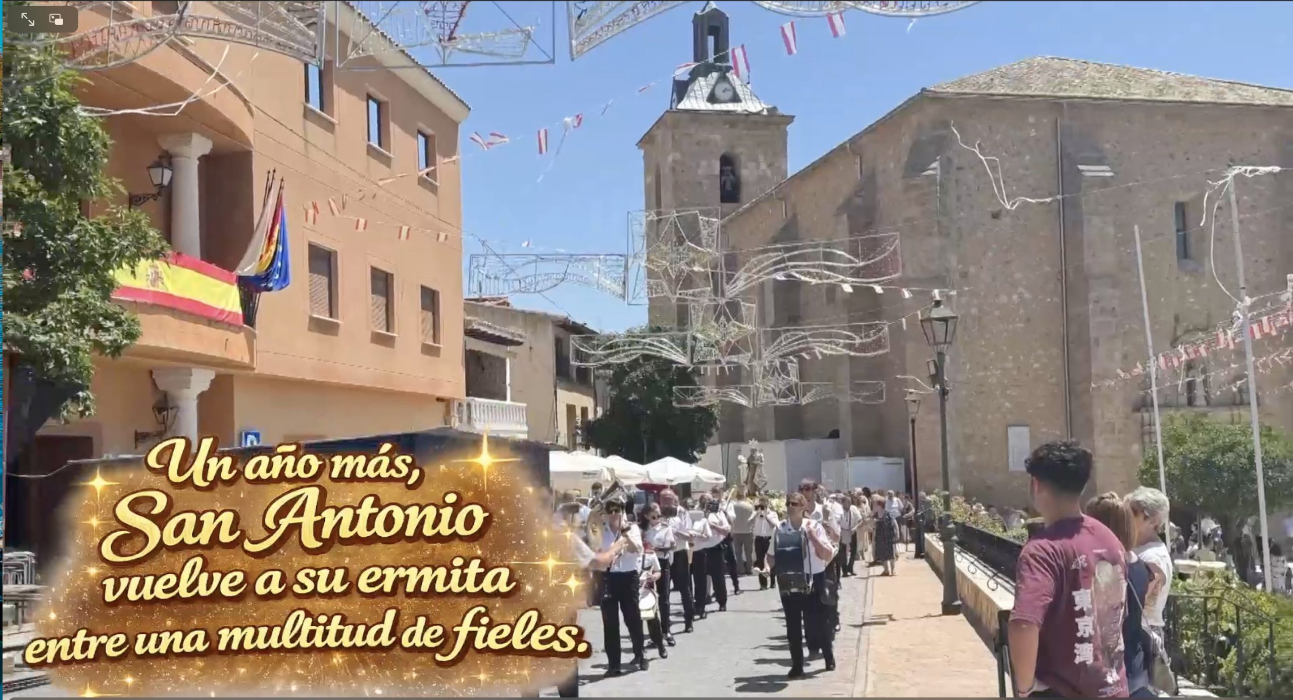 San Antonio vuelve a su ermita