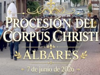 Procesión del Corpus Christi en Albares
