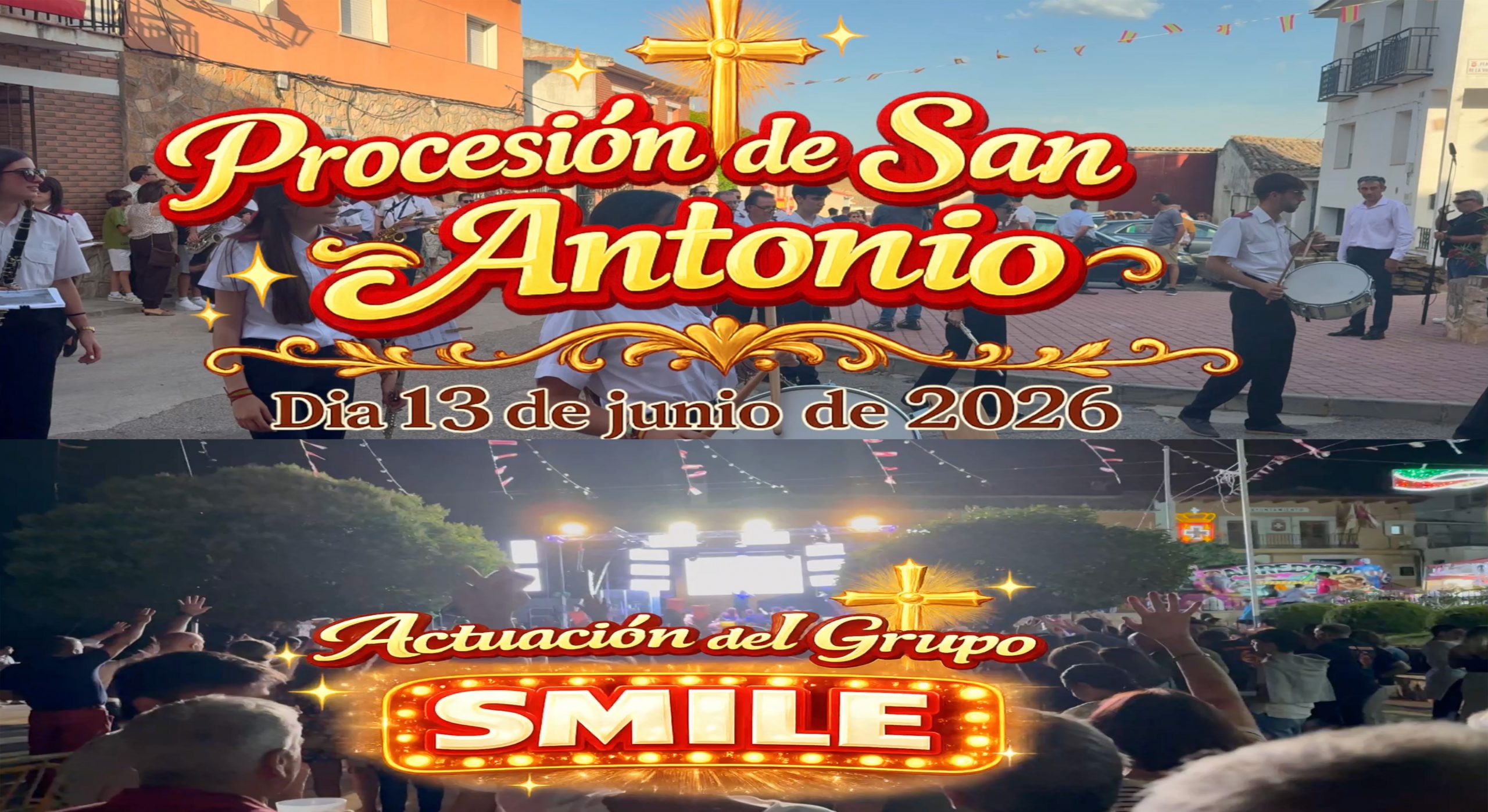 Procesión de San Antonio 2026 y actuación musical