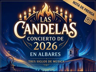 Albares celebrará el tradicional Concierto de las Candelas con un recorrido por tres siglos de música.