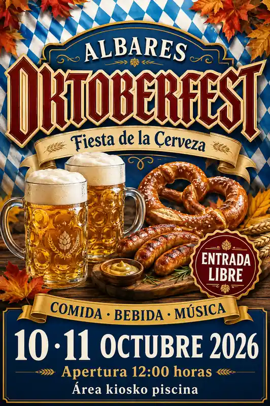 Oktoberfest en Albares: 10 y 11 de octubre de 2026