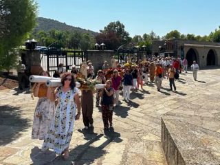 Cinco pueblos de Guadalajara se reencuentran en Torreciudad: la Virgen de Albares completa la peregrinación mariana