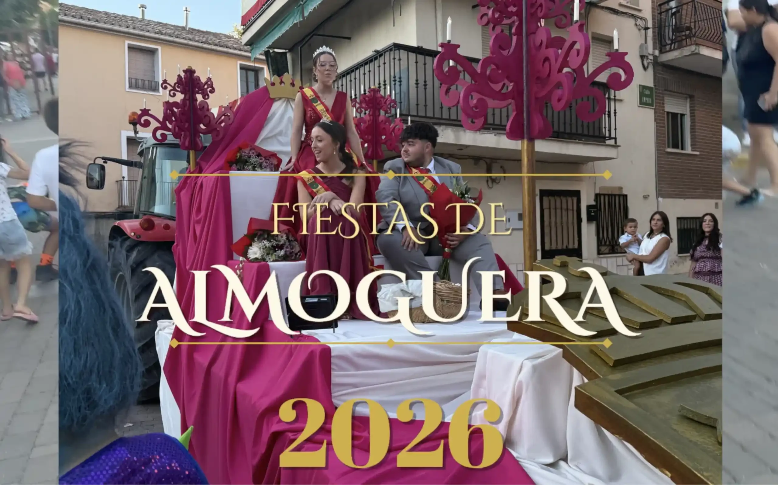 Pregón, carrozas y fuegos: Almoguera ya está en fiestas