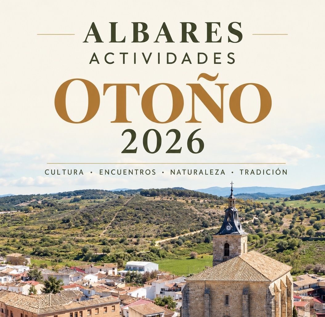 Programa de actividades de otoño en Albares